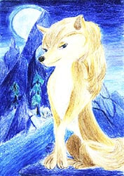 Волчица из мультфильма "Клыкастая братва в 3D"