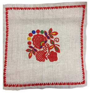 «Верхошвы», вышивка ручной работы, ВШНИ